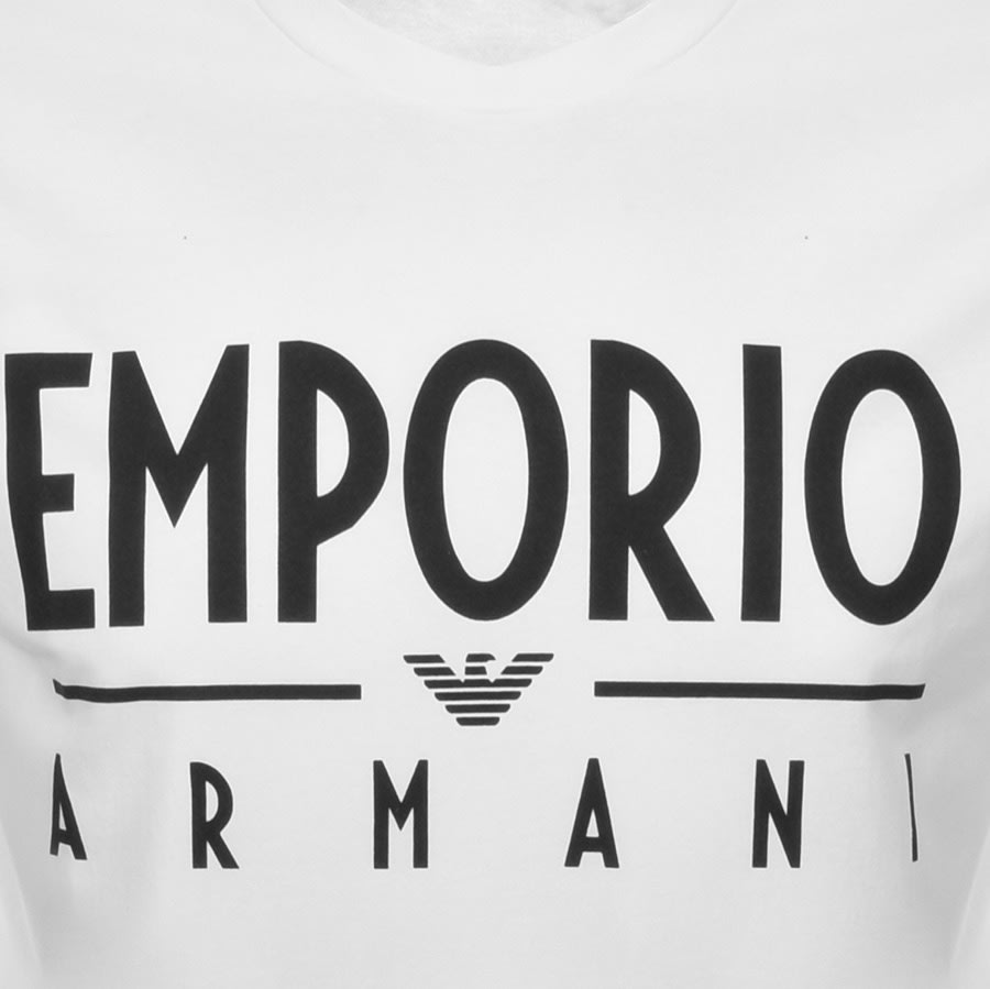 Alternative Image for ProductEmporio Armani Crew Neck T Shirt White3